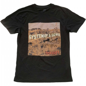 System Of A Down - Toxicity (X-Large) Unisex T-Shirt i gruppen MERCH / T-Shirt / Sommar T-shirt 23 hos Bengans Skivbutik AB (4303340)