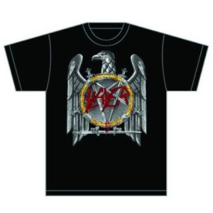 Slayer - Silver Eagle (Medium) Unisex T-Shirt i gruppen MERCH / T-Shirt / Sommar T-shirt 23 hos Bengans Skivbutik AB (4303346)
