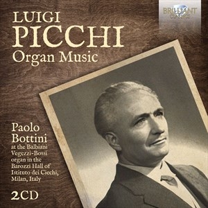 Picchi Luigi - Organ Music i gruppen Externt_Lager / Naxoslager hos Bengans Skivbutik AB (4309333)