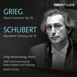 Grieg Edvard Schubert Franz - Oleg Maisenberg Plays Grieg & Schub i gruppen Externt_Lager / Naxoslager hos Bengans Skivbutik AB (4312633)