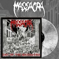 MASSACRA - DAY OF THE MASSACRA (MARBLED VINYL i gruppen VINYL / Hårdrock hos Bengans Skivbutik AB (4313251)
