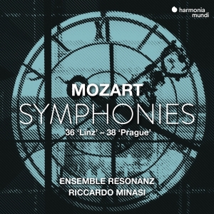 Ensemble Resonanz / Riccardo Minasi - Mozart Sinfonien 36 (Linzer) & 38 (Prage i gruppen CD / Övrigt hos Bengans Skivbutik AB (4313317)