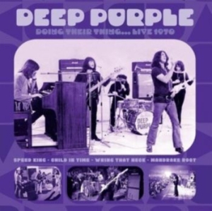 Deep Purple - Doing Their Thing (Coloured) i gruppen VINYL / Hårdrock/ Heavy metal hos Bengans Skivbutik AB (4314077)