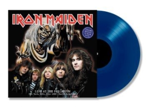 Iron Maiden - Live Palladium New York 1982 (Blue) i gruppen VINYL / Hårdrock/ Heavy metal hos Bengans Skivbutik AB (4314300)