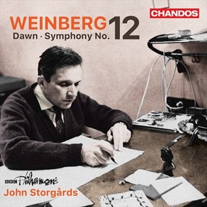 Weinberg Mieczyslaw - Dawn Symphony No. 12 i gruppen Externt_Lager / Naxoslager hos Bengans Skivbutik AB (4314602)