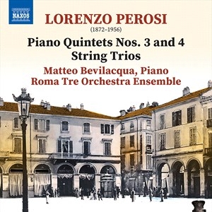 Perosi Lorenzo - Piano Quintets Nos. 3-4 String Tri i gruppen Externt_Lager / Naxoslager hos Bengans Skivbutik AB (4314811)