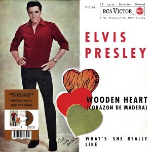Elvis Presley - Wooden Heart i gruppen VINYL / Pop-Rock hos Bengans Skivbutik AB (4315483)