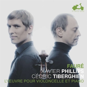 Phillips Xavier Tiberghien Cédri - Fauré: Works For Cello And Piano i gruppen CD / Övrigt hos Bengans Skivbutik AB (4315619)