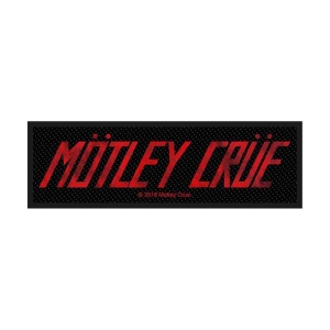 Motley Crue - Logo Standard Patch i gruppen MERCHANDISE / Merch / Hårdrock hos Bengans Skivbutik AB (4359344)