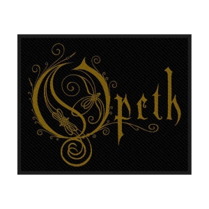 Opeth - Logo Standard Patch i gruppen MERCHANDISE / Merch / Hårdrock hos Bengans Skivbutik AB (4359352)