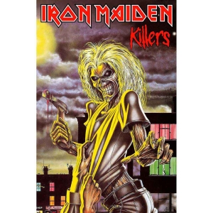 Iron Maiden - Killers Textile Poster i gruppen MERCHANDISE / Merch / Hårdrock hos Bengans Skivbutik AB (4398187)