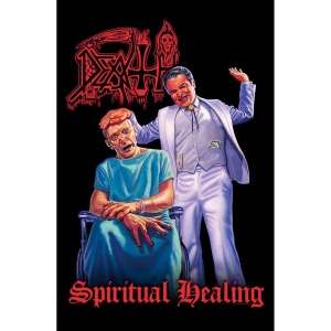 Death - Spiritual Healing Textile Poster i gruppen MERCHANDISE / Merch / Hårdrock hos Bengans Skivbutik AB (4398191)