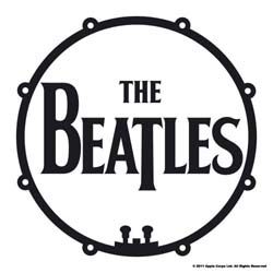 The Beatles - Single Cork Coaster: Drum Head i gruppen ÖVRIGT / Merchandise hos Bengans Skivbutik AB (4400348)