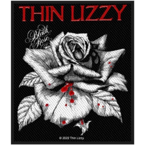 Thin Lizzy - Black Rose Standard Patch i gruppen MERCHANDISE / Merch / Hårdrock hos Bengans Skivbutik AB (4400383)