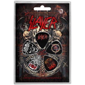 Slayer - Demonic Plectrum Pack i gruppen MERCHANDISE / Merch / Hårdrock hos Bengans Skivbutik AB (4400619)