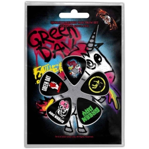 Green Day - Father Of All Plectrum Pack i gruppen MERCHANDISE / Merch / Punk hos Bengans Skivbutik AB (4400624)