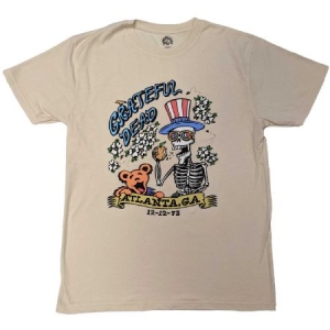 Grateful Dead - Unisex T-Shirt: Atlanta Flowers (Small) i gruppen CDON - Exporterade Artiklar_Manuellt / T-shirts_CDON_Exporterade hos Bengans Skivbutik AB (4400917)