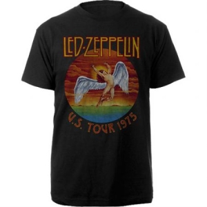 Led Zeppelin - Unisex T-Shirt: USA Tour '75. (Medium) i gruppen CDON - Exporterade Artiklar_Manuellt / T-shirts_CDON_Exporterade hos Bengans Skivbutik AB (4400998)