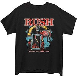 Rush - Unisex T-Shirt: Moving Pictures (Small) i gruppen CDON - Exporterade Artiklar_Manuellt / T-shirts_CDON_Exporterade hos Bengans Skivbutik AB (4401034)