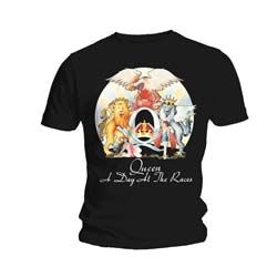 Queen - Unisex T-Shirt: A Day At The Races (X-Large) i gruppen CDON - Exporterade Artiklar_Manuellt / T-shirts_CDON_Exporterade hos Bengans Skivbutik AB (4401136)