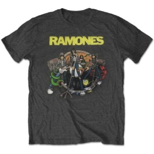 Ramones - Unisex T-Shirt: Road to Ruin (Medium) i gruppen Minishops / Ramones hos Bengans Skivbutik AB (4401165)