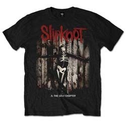 Slipknot - Unisex T-Shirt: .5: The Gray Chapter Album (Small) i gruppen ÖVRIGT / Merchandise hos Bengans Skivbutik AB (4401304)