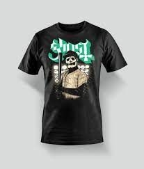 Ghost - Ghost - T-Shirt Baseball i gruppen ÖVRIGT / Merchandise hos Bengans Skivbutik AB (4401356)