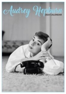Audrey Hepburn - Audrey Hepburn 2024 Unofficial Calendar i gruppen MERCH / Kalendrar 2024 hos Bengans Skivbutik AB (4406321)