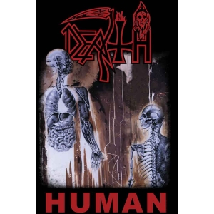 Death - Human Textile Poster i gruppen MERCHANDISE / Merch / Hårdrock hos Bengans Skivbutik AB (4408525)