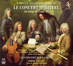 Corelli / Telemann / Rameau - Le Concert Spirituel i gruppen MUSIK / SACD / Klassiskt hos Bengans Skivbutik AB (460468)