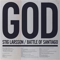 STIG LARSSON / BATTLE OF SANTI - GOD SOM EN SEGER ÖVER SITUATIO i gruppen VINYL / Pop-Rock hos Bengans Skivbutik AB (487635)