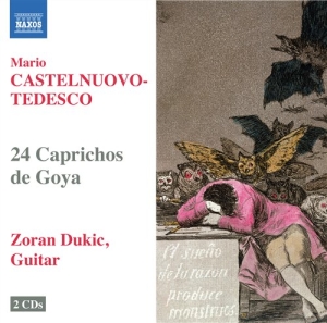 Castelnuovo-Tedesco - 24 Capriches De Goya i gruppen Externt_Lager / Naxoslager hos Bengans Skivbutik AB (500463)