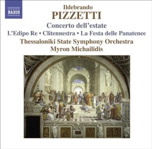 Pizzetti - Concerto Dell Estate i gruppen Externt_Lager / Naxoslager hos Bengans Skivbutik AB (502661)