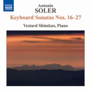 Soler - Keyboard Sonatas Nos 16-27 i gruppen Externt_Lager / Naxoslager hos Bengans Skivbutik AB (502960)