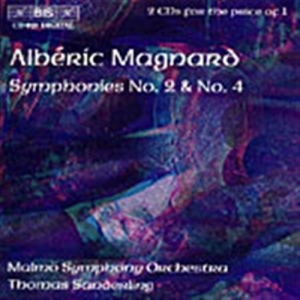 Magnard Alberic - Symphonies Nos. 2 & 4 i gruppen Externt_Lager / Naxoslager hos Bengans Skivbutik AB (503810)