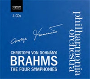 Brahms - The Four Symphonies i gruppen Externt_Lager / Naxoslager hos Bengans Skivbutik AB (504407)
