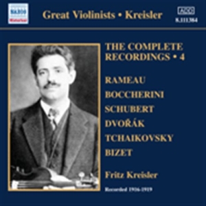 Fritz Kreisler - The Complete Recordings Vol 4 i gruppen Externt_Lager / Naxoslager hos Bengans Skivbutik AB (508281)