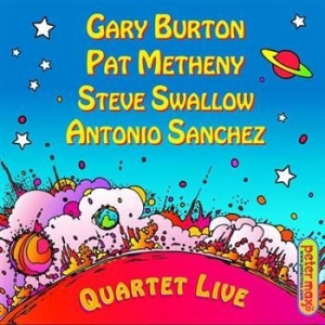Burton/ Metheny/ Swallow/ Sanchez - Quartet Live i gruppen CD / Jazz/Blues hos Bengans Skivbutik AB (528517)
