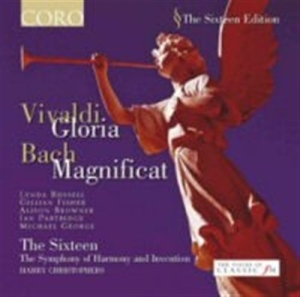 Bach / Vivaldi - Magnificat / Gloria i gruppen Externt_Lager / Naxoslager hos Bengans Skivbutik AB (531499)