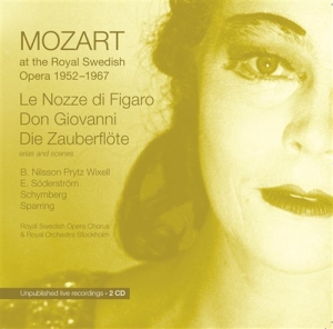 Nilsson B/Prytz/Wixell/Söderström - Mozart At The Royal Sw Opera 52-67 i gruppen Externt_Lager / Naxoslager hos Bengans Skivbutik AB (545279)