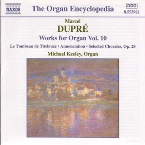 Dupre Marcel - Works For Organ Vol 10 i gruppen Externt_Lager / Naxoslager hos Bengans Skivbutik AB (546369)