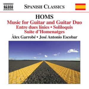 Homs Joaquim - Music For Guitar And Guitar Duo i gruppen CD / Klassiskt hos Bengans Skivbutik AB (5503263)