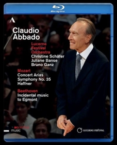 Mozart/Beethoven - Abbado Conducts (Bd) i gruppen DVD & BLU-RAY hos Bengans Skivbutik AB (5503669)