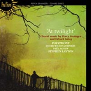 Grainger/Grieg - At Twilight - Choral Music i gruppen CD / Klassiskt hos Bengans Skivbutik AB (5509834)