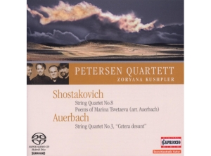 Auerbach/Shostakovich - String Quartets i gruppen CD / Klassiskt hos Bengans Skivbutik AB (5509869)