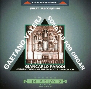 Valerj Gaetano - Sonatas For Organ i gruppen CD / Klassiskt hos Bengans Skivbutik AB (5509898)