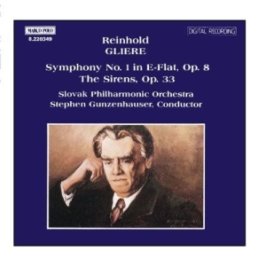 Gliere Reinhold - Symphony No. 1, The Sirens i gruppen CD / Klassiskt hos Bengans Skivbutik AB (5510080)