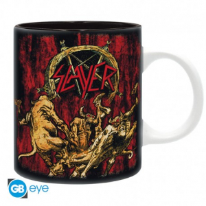 Slayer - Mug - 320 Ml - Hell Awaits i gruppen MERCHANDISE / Merch / Hårdrock hos Bengans Skivbutik AB (5510192)