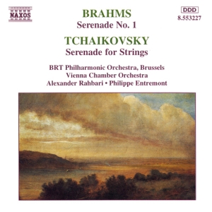 Johannes Brahms Pjotr Tjajkovskij - Serenade No. 1, Serenade For String i gruppen CD / Klassiskt hos Bengans Skivbutik AB (5511004)