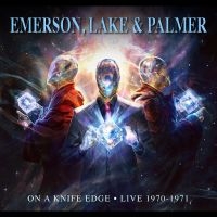Emerson Lake And Palmer - On A Knife Edge ? Live 1970 - 1971 i gruppen MUSIK / Dual Disc / Pop-Rock hos Bengans Skivbutik AB (5512421)